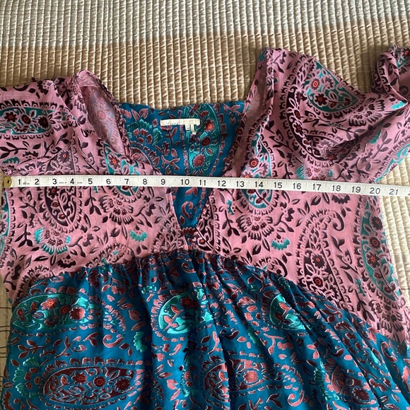 Anthropologie Floreat Boho Blouse Size M - Picture 5 of 6